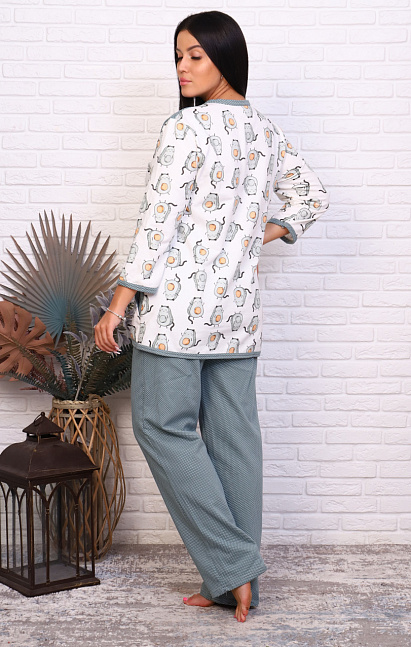 М337 Теплая женская пижама «Уют»