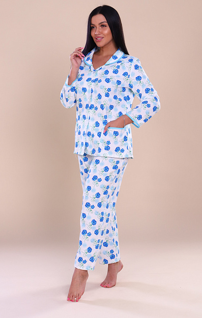 М22 Пижама теплая женская