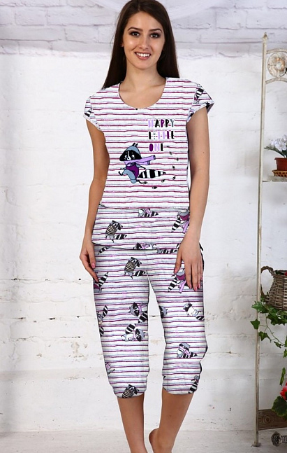 М135 Легкая пижама женская